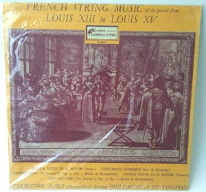FRENCH STRING MUSIC of the Period from Louis XIII to Louis XV - New Old Stock LP - Picture 1 of 6
