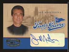 2004 Donruss Throwback Threads Fans Of The Game Joe Montegna AUTO