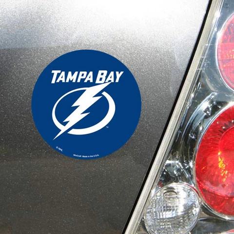 Tampa Bay Lightning WinCraft 5" Die-Cut Car Magnet Cover