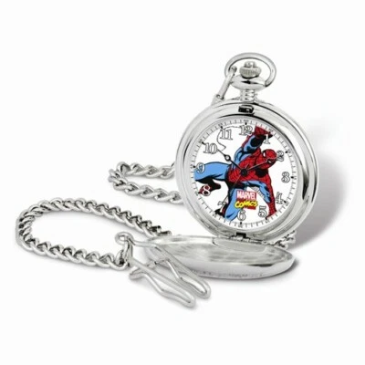 Marvel Spiderman with Chain Pocket Watch - Image 1 of 3