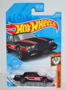 2021 Hot Wheels Kroger EXCLUSIVE '87 Buick Regal GNX Black & Red 218/250 MINT🔥 - Bild 1 von 6
