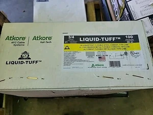 CONDUIT EN TUF LIQUIDE 3/4" 100 PIEDS neuf. 6203-30-00 GRIS - Photo 1 sur 2