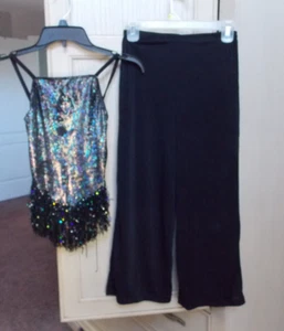GIRLS WEISSMAN COSTUME DANCE COSTUME SIZE LARGE 12-14 CHILD HALLOWEEN - Picture 1 of 1