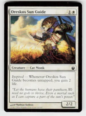 Born of the Gods #22 Oreskos Sun Guide - Image 1 of 2