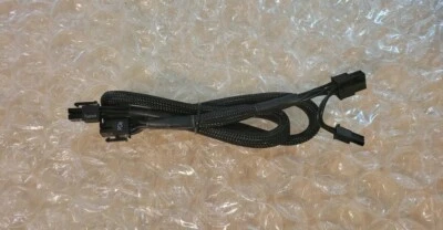 Original Corsair Sleeved Type 4 PCI-E 8pin (2 x 6+2) Modular Cable - Image 1 of 4