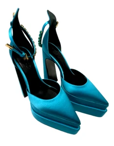 Versace 160mm La Medusa Aevitas platform pointed toe EU38.5 - Picture 1 of 6