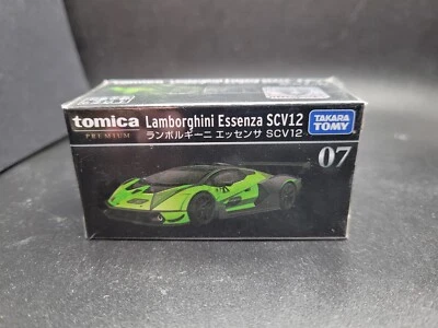 Tomica Premium #07 Lamborghini Essenza SCV12 escala 1/70 *vendedor de EE. UU.* Foto 1 de 2