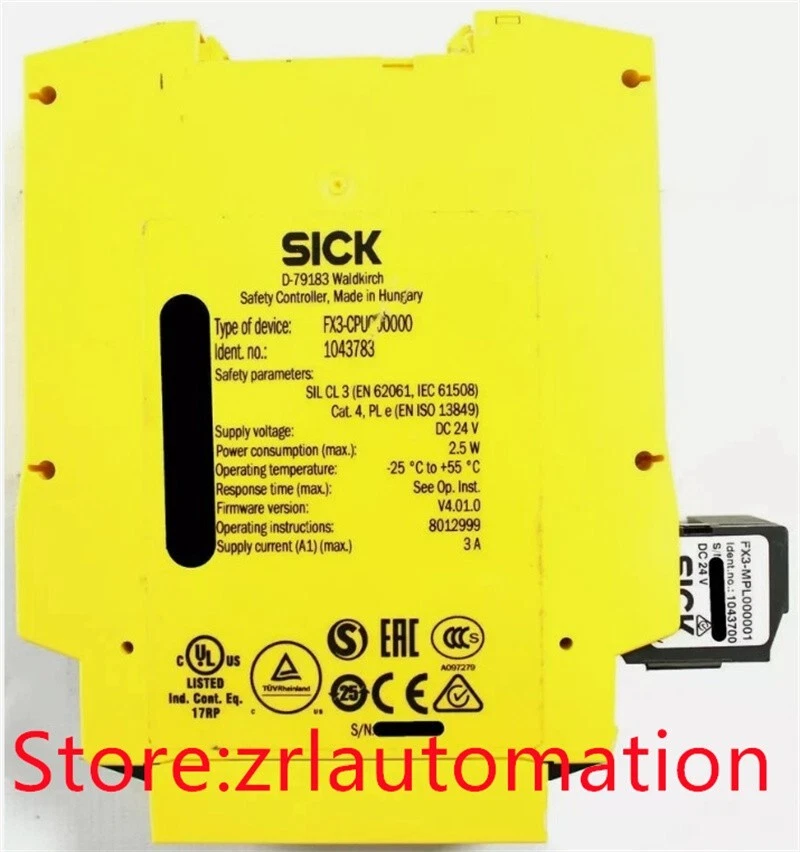 1PCS FX3-CPU000000 V4 Safety relay New In Box FX3-CPU000000 V4 - Image 1 of 3