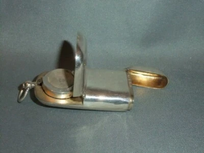 Edwardian Combination Silver Vesta and Sovereign Holder Birmingham 1909 - Image 1 of 4