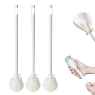 Cepillo para botellas de silicona flexible 360° con mango largo limpieza profunda - - Cepillo H4Z6 Foto 1 de 4