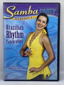 Samba Party Workout 1: Brazilian Rhythm Celebration - DVD - VERY GOOD - Foto 1 di 6