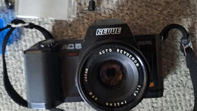 Fotokamera analog Revue AC 5 funktionsfähig mit Zubehör - Bild 1 von 4