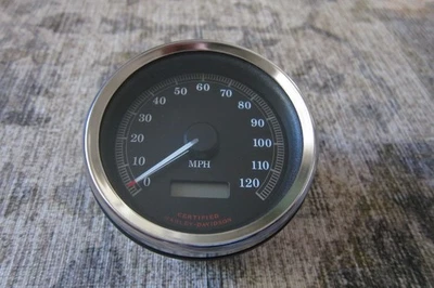 Velocímetro Harley Davidson Dyna Sportster 1999-2003 fabricante de equipos originales 9.874 millas 67403-99A Foto 1 de 4