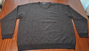 Polo Ralph Lauren Mens Black Washable Merino Wool Sweater Size XL With Pony Logo - Picture 1 of 8