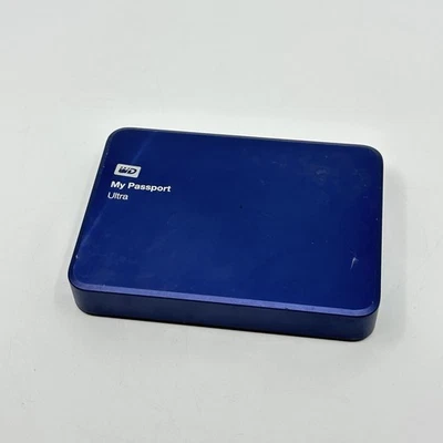 WD My Passport Ultra Metal Edition 2TB Blue USB 3.0 WDBEZW0020BAA Working Tested - Image 1 of 2