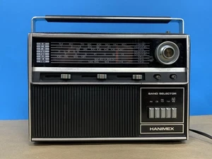 Vintage Hanimex Solid State Transistor Portable Multi-band Radio 7900 Working - Picture 1 of 18
