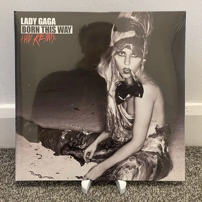 Lady Gaga Born This Way - The Remix NEW / SEALED x2 LP  - Image 1 of 4