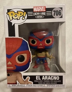 2020 Funko Pop EL ARACNO Marvel Lucha Libre Edition 706 Vinyl Figure - Picture 1 of 6