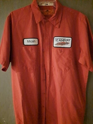 Camiseta Uniforme Equipo de Motor Ray Micah Para Hombre Grande Técnico de Carreras Reciclado Foto 1 de 4
