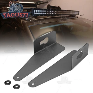 Roof 42'' LED Light Bar Front Windshield Mount Bracket For Jeep Cherokee KL 14+ - Picture 1 of 7