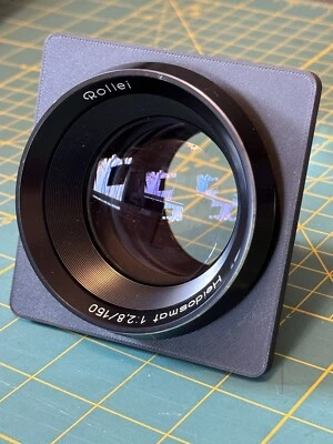 Rollei (F&H) Heidosmat 2.8/150 mm, on 4x5 Graflex Pacemaker board - Image 1 of 4