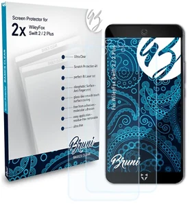 Bruni 2x Proteggi Schermo per WileyFox Swift 2 / 2 Plus Pellicola Protettiva - Foto 1 di 4
