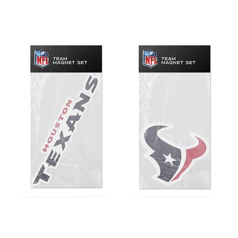 Houston Texans Team Magnet Set of Two 2 FAST USA SHIPPING Cover