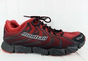 Montrail Fluid Foam Size 8 Red/Black Hiking Trail Shoes #GM2215-675 - Picture 1 of 9