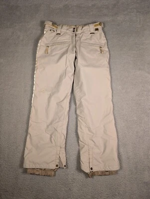 Ride Snowboard Pants Wom ens Medium Cell 5 Beige Teflon Waterproof Breathable - Image 1 of 4