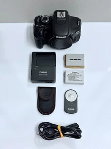 Digitalkamera Canon EOS 600D / FULL-HD / 18.0MP - nur Body - Schwarz - Bild 1 von 11
