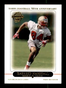 2005 Topps #401 Rasheed Marshall NM/NM+ RC Rookie 49ers 241984 - Picture 1 of 2