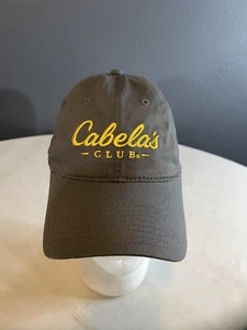Cabela's Club Hat Cap Strap Back Adjustable One Size Fits Most Dad Adult Gray - Picture 1 of 5