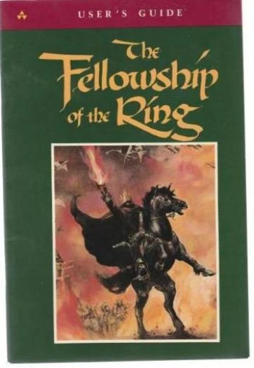 The Lord Of The Rings: The Fellowship Of The Ring 1987 Game Manual ONLY 30 pages - Image 1 of 1