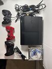 Official Sony PlayStation 3  320 GB 3 Controllers Wires! ~ Works 4 Games