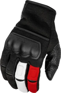 Fly Racing CoolPro Force Motorcycle Gloves - 476-4127 - Black/White/Red - Picture 1 of 9