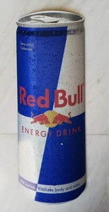 Red Bull Vintage Aluminum Can Sign - Imagen 1 de 3