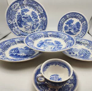 Villeroy & Boch "Burgenland" Platos azules, cuencos, artículos para servir, tazas a su elección - Imagen 1 de 93