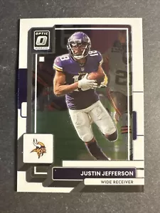 2022 Panini Donruss Optic #129 Justin Jefferson Minnesota Vikings - Picture 1 of 1