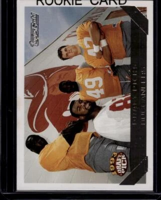 1993 Topps Gold #230 Eric Curry/Lamar Thomas/Demetrius DuBose/John Lynch Rookie - Image 1 of 2