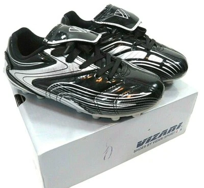 Zapato de fútbol VIZA-93290 Vizari Striker FG botines negros niños talla 12 Foto 1 de 4