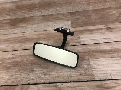 MERCEDES BENZ OEM W201 190 190E 190D FRONT REARVIEW MIRROR BLACK - Image 1 of 4