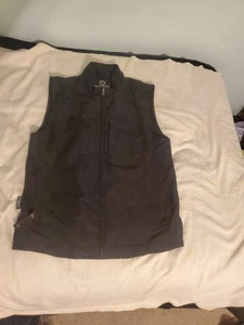 Scottevest Mens Medium Black RFID Sleeveless Travel Vest - Picture 1 of 21