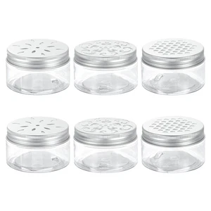 Latas ambientadoras de almacenamiento de cuentas aromáticas vacías de 3,4 oz/100 ml 6 piezas 3 estilos - Imagen 1 de 6