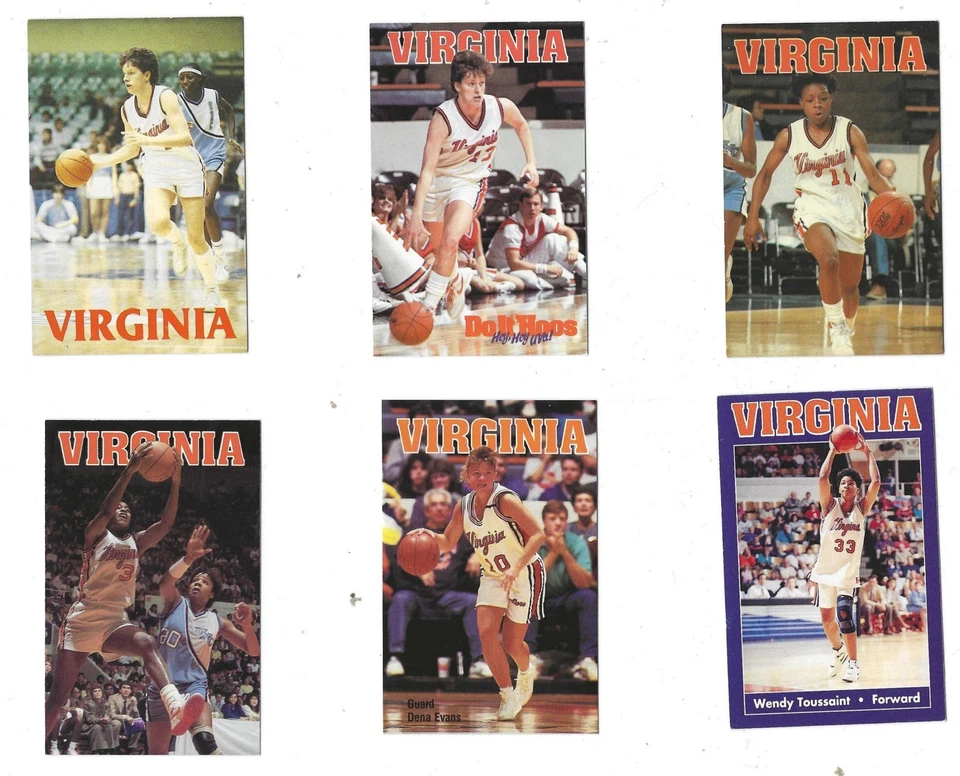 VIRGINIA CAVALIER WOMANS BASKETBALL  SCHEDULE  /   1992-93 - Image 1 of 1