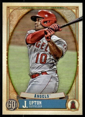 2021 Topps Gypsy Queen Justin Upton Los Angeles Angels #122 - Image 1 of 2