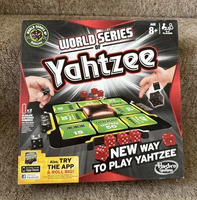 World Series of Yahtzee Dice Game 2012 Hasbro New  - Image 1 of 4