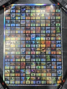 MTG Magic the Gathering Outlaws Of Thunder Junction Foil Lands Uncut Sheet - Picture 1 of 1