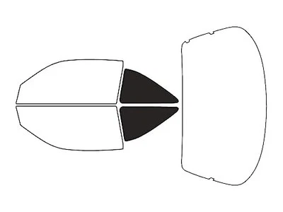 Kit de tinte de ventana de vinilo para Nissan 240Sx 1995-1998 Foto 1 de 4