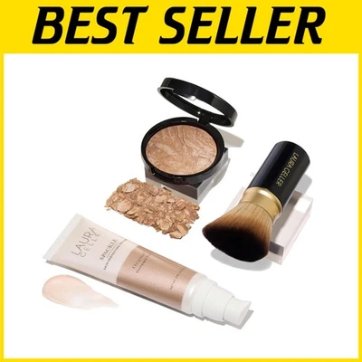 Glow Kit: Foundation, Primer, Brush - Medium + Champagne - Image 1 of 4