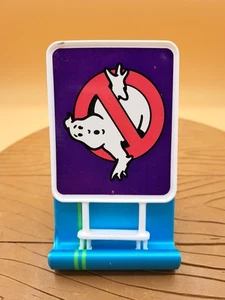 1980's The Real Ghostbusters Firehouse Purple Sign Accessory - Picture 1 of 4